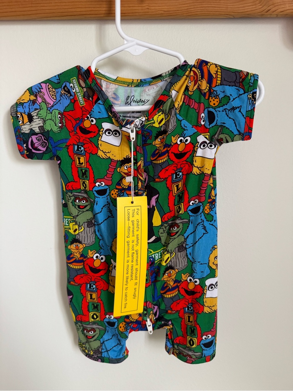 Sesame Street Bamboo Pajamas